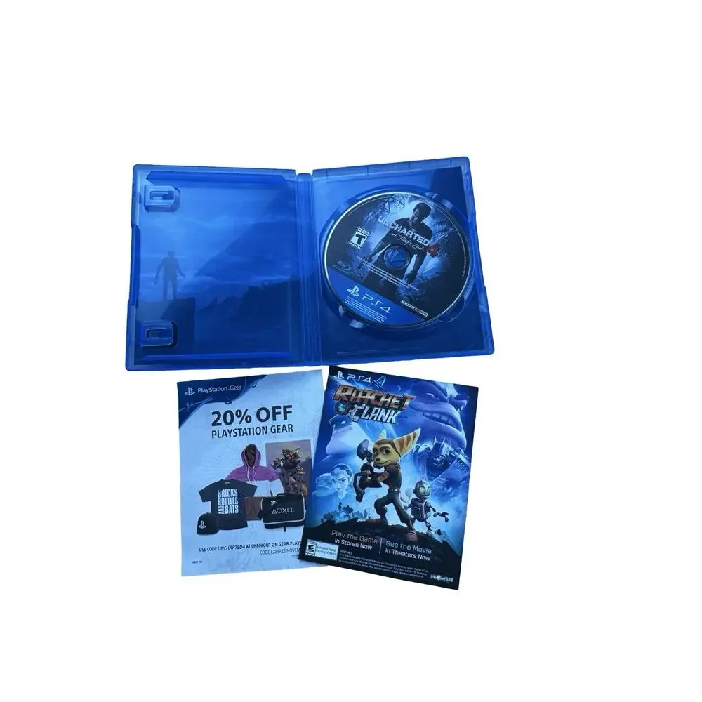 PS4 Game Lot MGS V Phantom Pain Uncharted 4 Rainbow Six Siege Battlefield 1